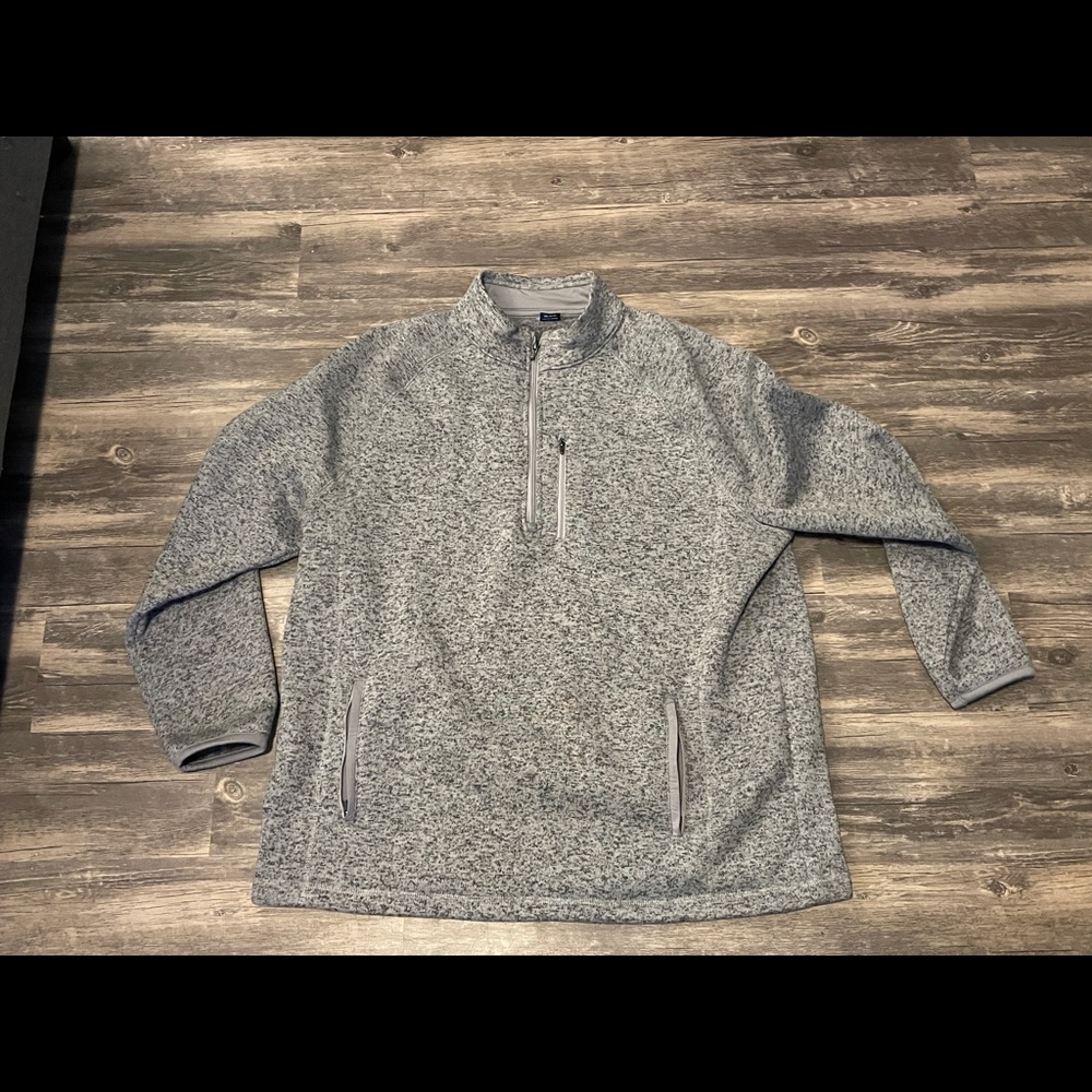 George Pullover Quarter zip Sweater